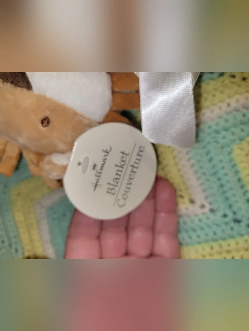 Lion Blanket Buddy From Hallmark New Adorable Squishable Lion With White Blanket